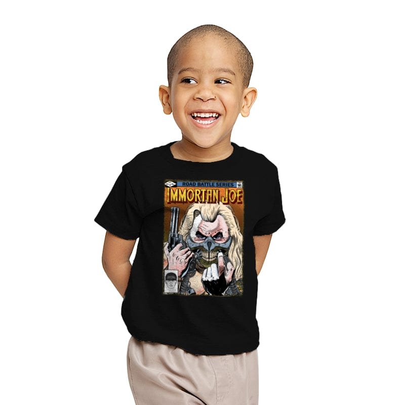 Immortal Joe n1 - Youth T-Shirts RIPT Apparel X-small / Black