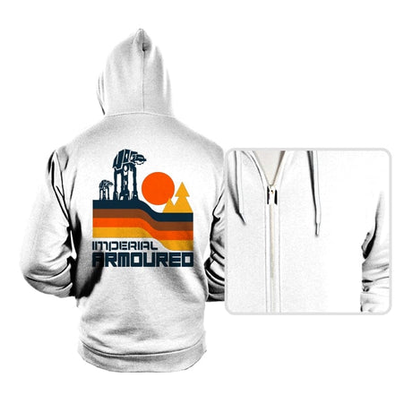 Imperial Armoured - Hoodies Hoodies RIPT Apparel Small / White