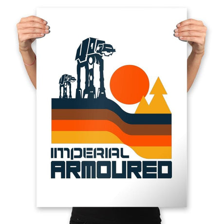 Imperial Armoured - Prints Posters RIPT Apparel 18x24 / White