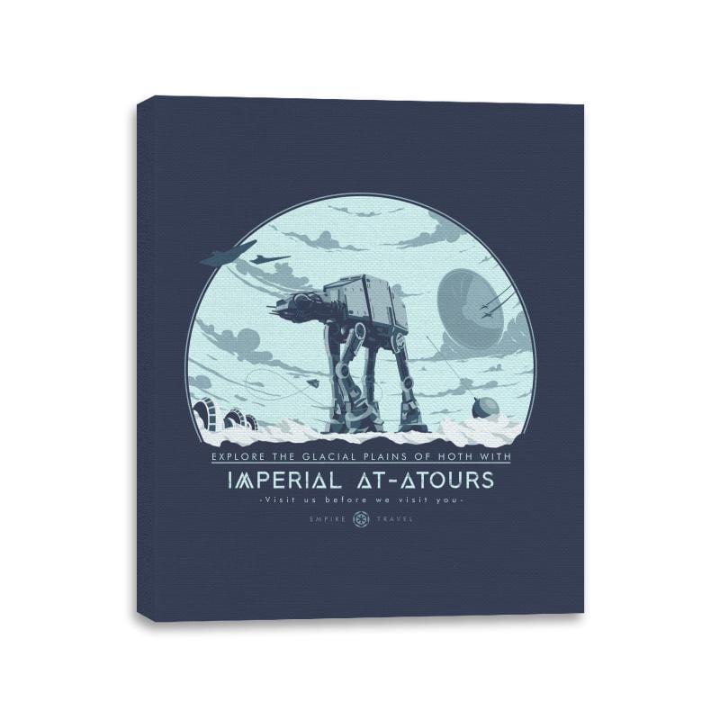 Imperial Tours - Best Seller - Canvas Wraps Canvas Wraps RIPT Apparel 11x14 / Navy