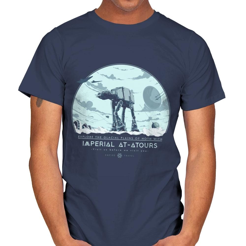 Imperial Tours - Best Seller - Mens T-Shirts RIPT Apparel Small / Navy