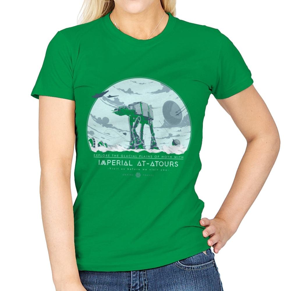 Imperial Tours - Best Seller - Womens T-Shirts RIPT Apparel Small / Irish Green