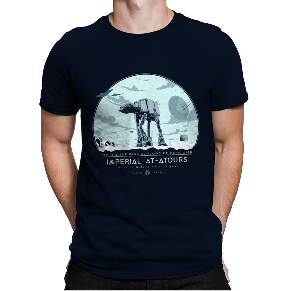 Imperial Tours - Mens Premium T-Shirts RIPT Apparel Small / Midnight Navy