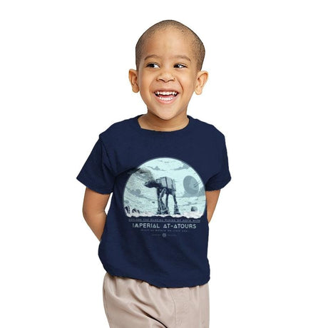 Imperial Tours - Youth T-Shirts RIPT Apparel X-small / Navy