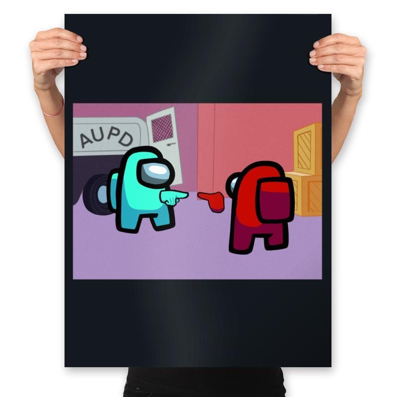 Imposter - Prints Posters RIPT Apparel 18x24 / Black