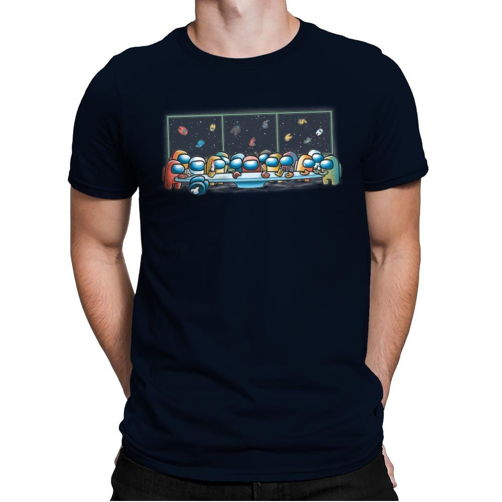 Impostor Supper - Mens Premium T-Shirts RIPT Apparel Small / Midnight Navy