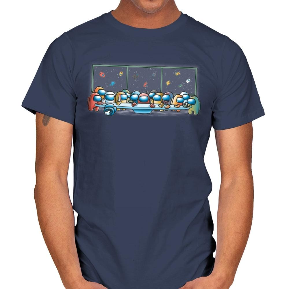 Impostor Supper - Mens T-Shirts RIPT Apparel Small / Navy