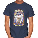 In Gozer we cross - Mens T-Shirts RIPT Apparel Small / Navy