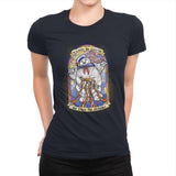 In Gozer we cross - Womens Premium T-Shirts RIPT Apparel Small / Midnight Navy