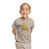 In Pizza We Trust - Youth T-Shirts RIPT Apparel X-small / Sand