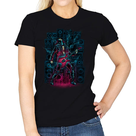In the Face of Evil - Womens T-Shirts RIPT Apparel Small / Black