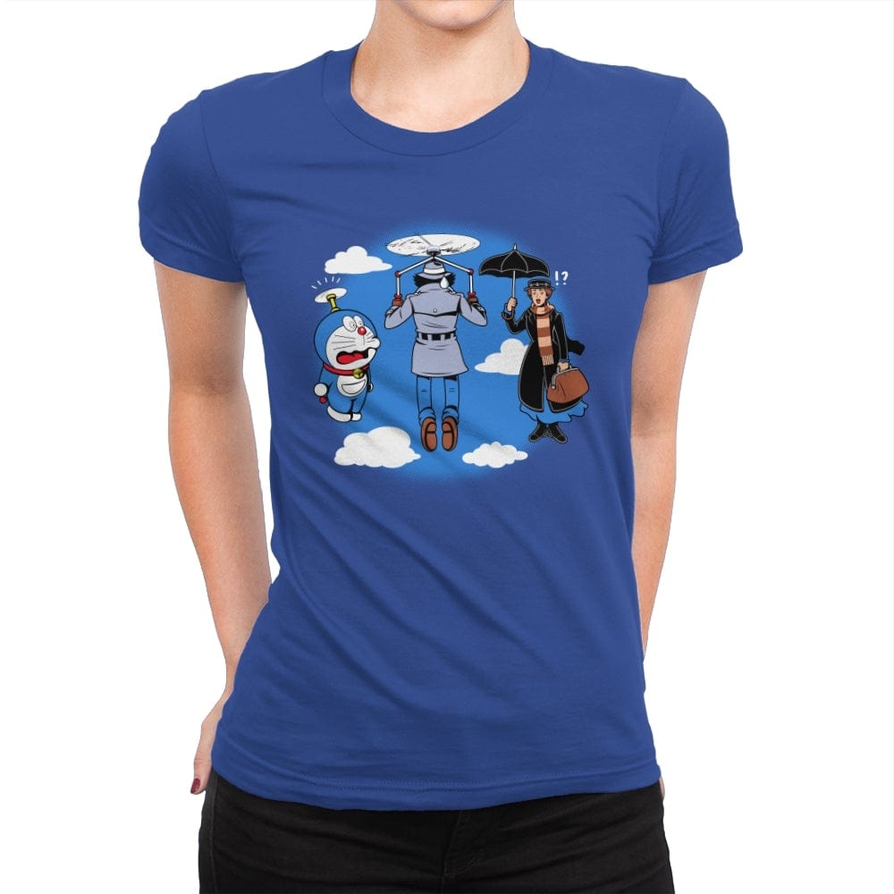 In the sky - Womens Premium T-Shirts RIPT Apparel Small / Royal