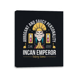Incan Emperor - Canvas Wraps Canvas Wraps RIPT Apparel 11x14 / Black