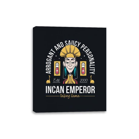 Incan Emperor - Canvas Wraps Canvas Wraps RIPT Apparel 8x10 / Black