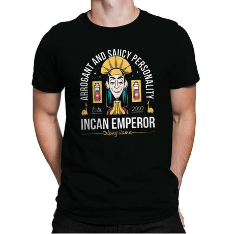 Incan Emperor - Mens Premium T-Shirts RIPT Apparel Small / Black