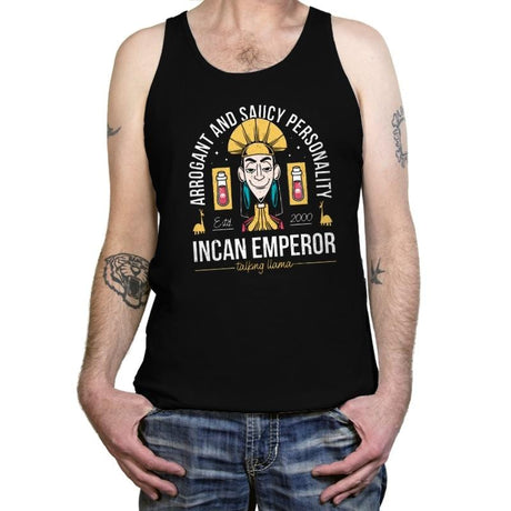 Incan Emperor - Tanktop Tanktop RIPT Apparel X-Small / Black