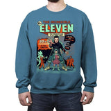 Incredible Eleven - Crew Neck Sweatshirt Crew Neck Sweatshirt RIPT Apparel Small / Indigo Blue
