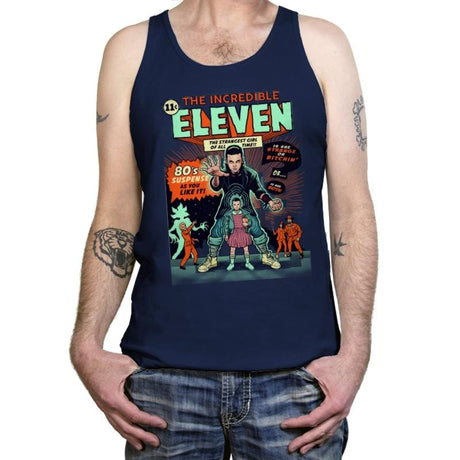 Incredible Eleven - Tanktop Tanktop RIPT Apparel X-Small / Navy