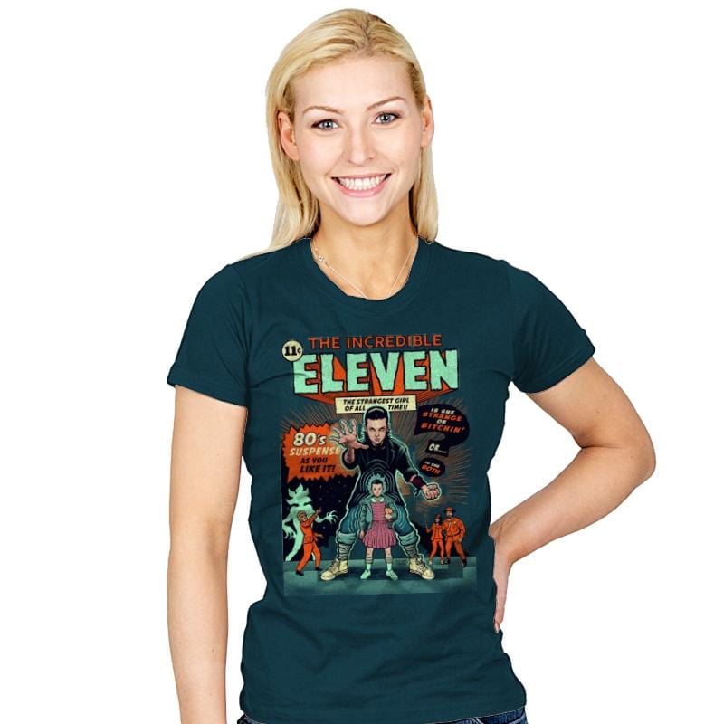 Incredible Eleven - Womens T-Shirts RIPT Apparel