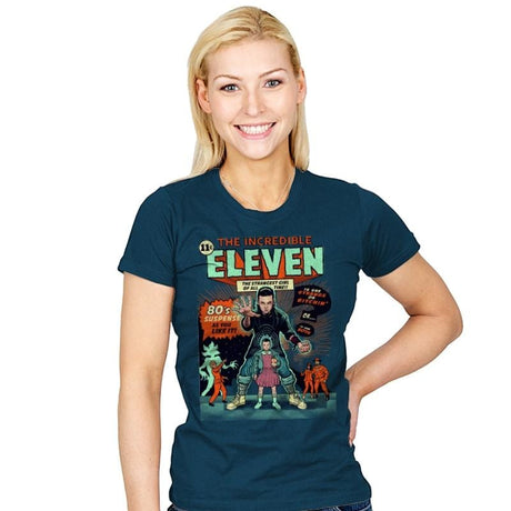 Incredible Eleven - Womens T-Shirts RIPT Apparel Small / Indigo