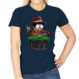 Indiana Potter - Womens T-Shirts RIPT Apparel Small / Navy