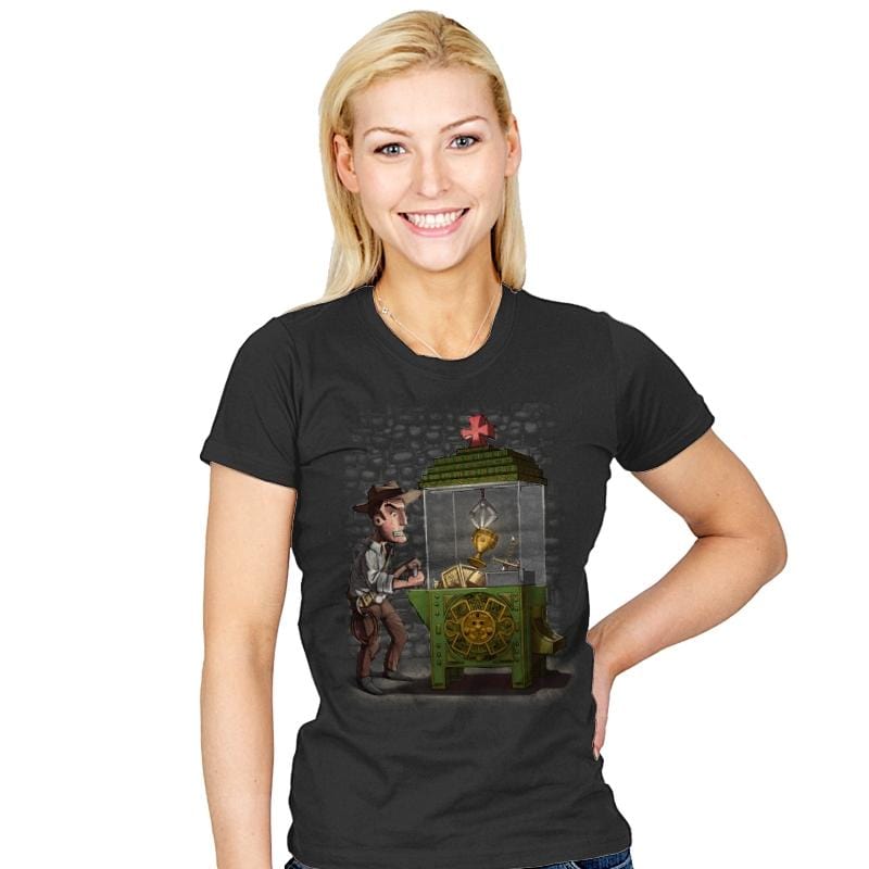 Indy's Last Coin - Womens T-Shirts RIPT Apparel