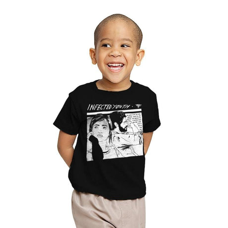 Infected Youth - Youth T-Shirts RIPT Apparel X-small / Black