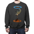 Infi-nut! - Raffitees - Crew Neck Sweatshirt Crew Neck Sweatshirt RIPT Apparel Small / Charcoal