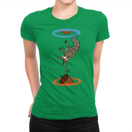 Infi-nut! - Raffitees - Womens Premium T-Shirts RIPT Apparel Small / Kelly Green