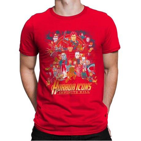 Infinite Kill - Best Seller - Mens Premium T-Shirts RIPT Apparel Small / Red