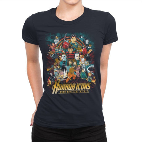 Infinite Kill - Best Seller - Womens Premium T-Shirts RIPT Apparel Small / Midnight Navy
