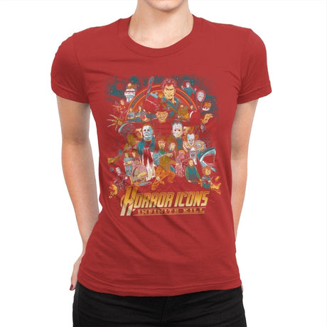 Infinite Kill - Best Seller - Womens Premium T-Shirts RIPT Apparel Small / Red
