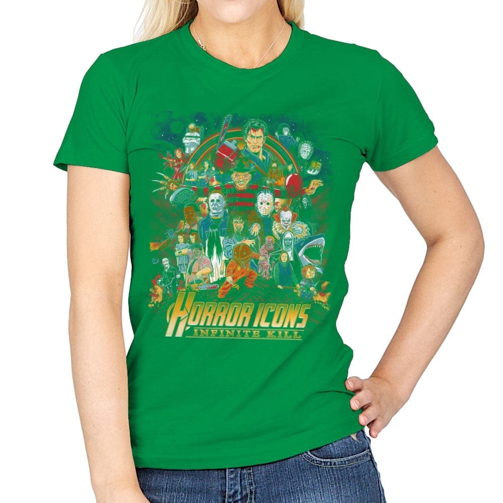 Infinite Kill - Best Seller - Womens T-Shirts RIPT Apparel Small / Irish Green