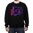 Infinite Upside Down - Crew Neck Sweatshirt Crew Neck Sweatshirt RIPT Apparel Small / Black