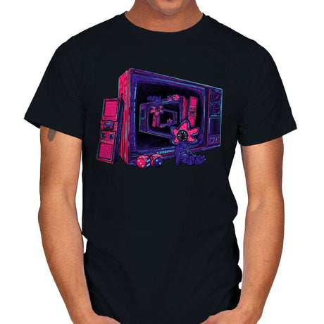 Infinite Upside Down - Mens T-Shirts RIPT Apparel Small / Black
