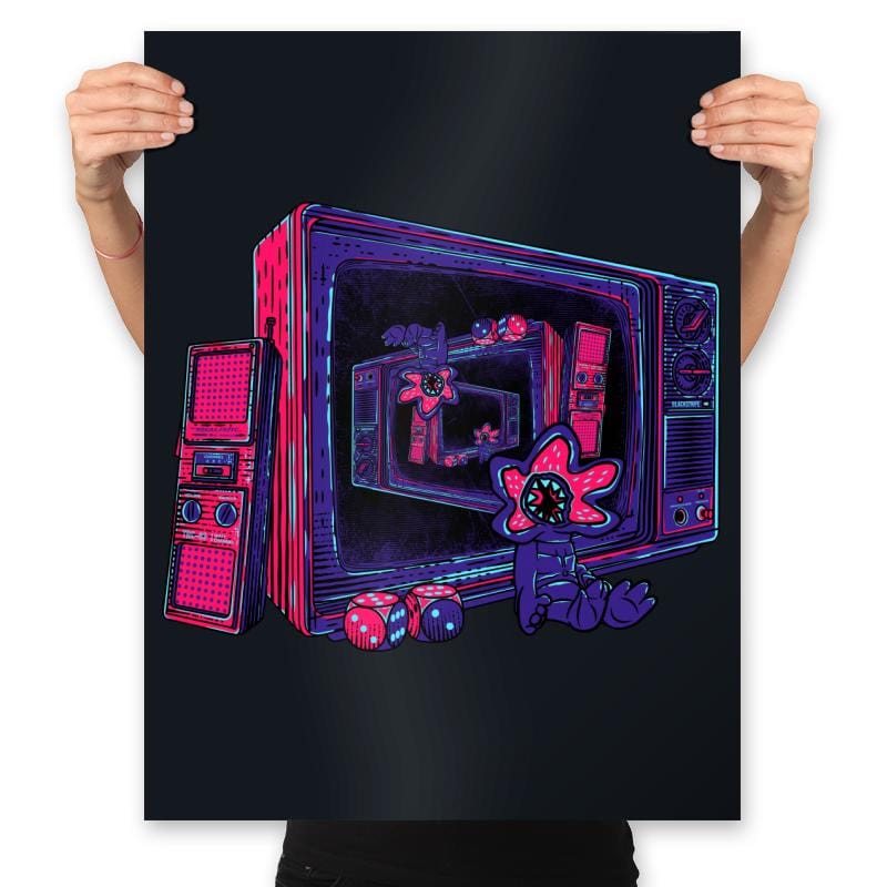 Infinite Upside Down - Prints Posters RIPT Apparel 18x24 / Black
