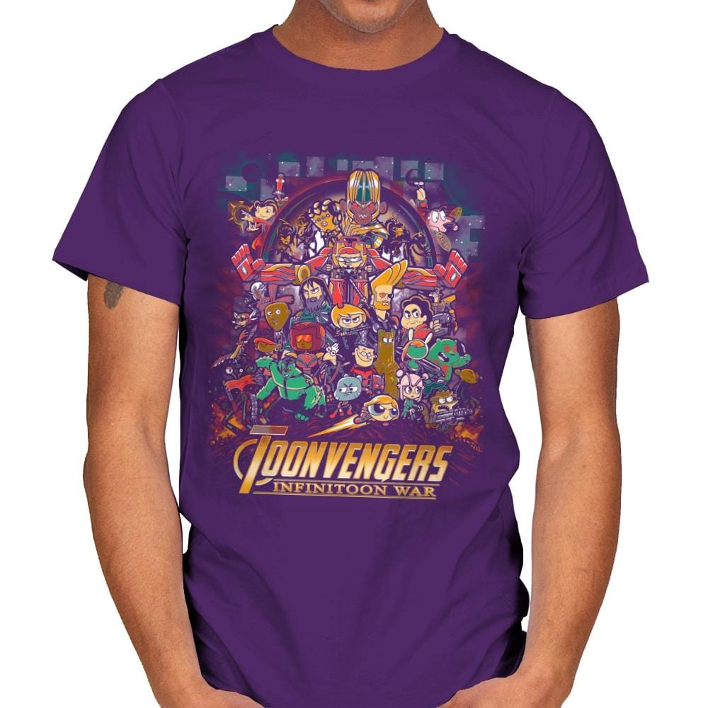 Infinitoon War - Best Seller - Mens T-Shirts RIPT Apparel Small / Purple