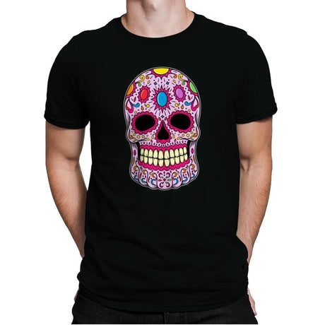 Infinity Calavera - Mens Premium T-Shirts RIPT Apparel
