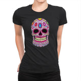 Infinity Calavera - Womens Premium T-Shirts RIPT Apparel