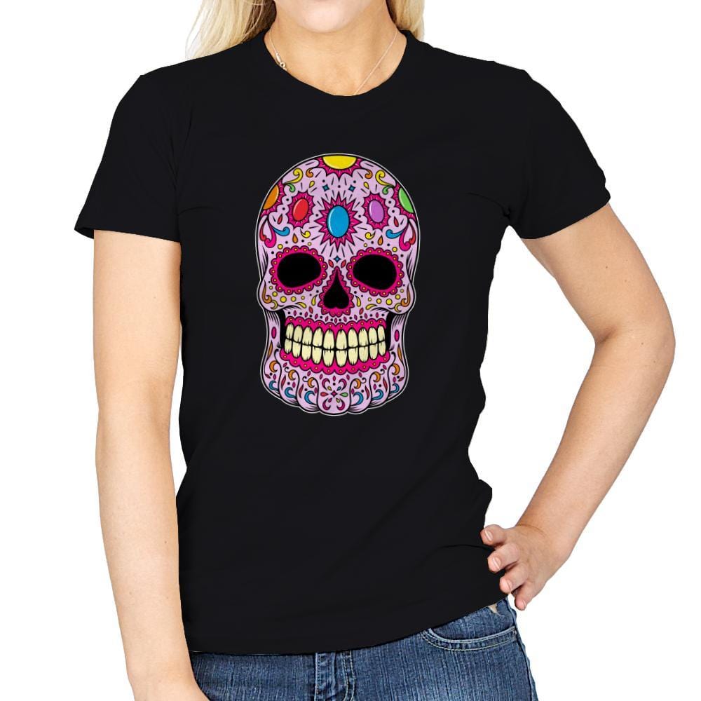 Infinity Calavera - Womens T-Shirts RIPT Apparel