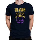 Infinity Grunge - Mens Premium T-Shirts RIPT Apparel Small / Midnight Navy