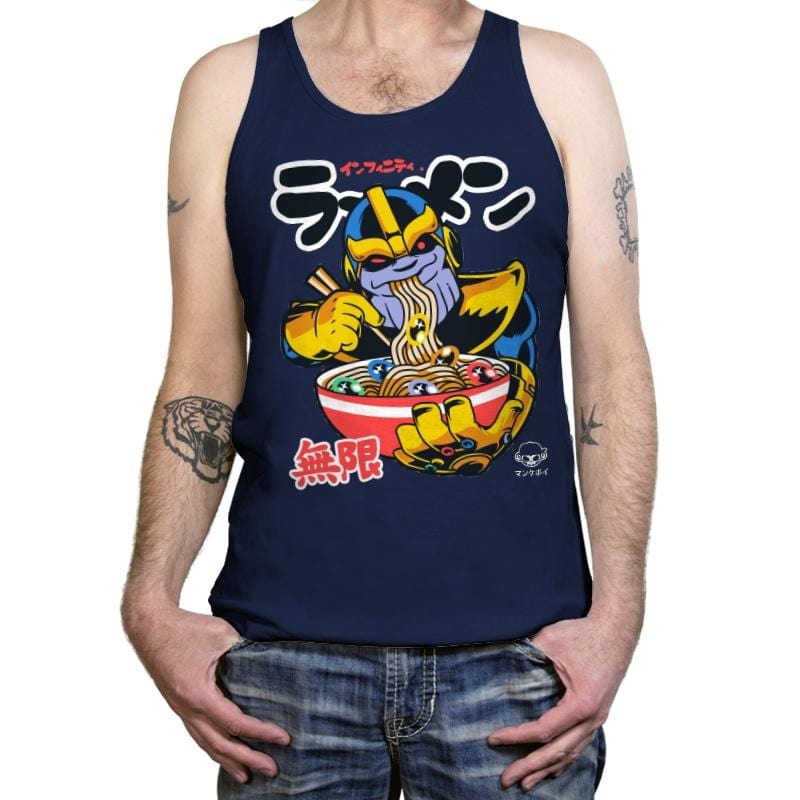 INFINITY RAMEN - Tanktop Tanktop RIPT Apparel X-Small / Navy