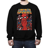 Infinity Spiders - Crew Neck Sweatshirt Crew Neck Sweatshirt RIPT Apparel