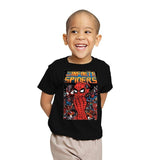 Infinity Spiders - Youth T-Shirts RIPT Apparel X-small / Black