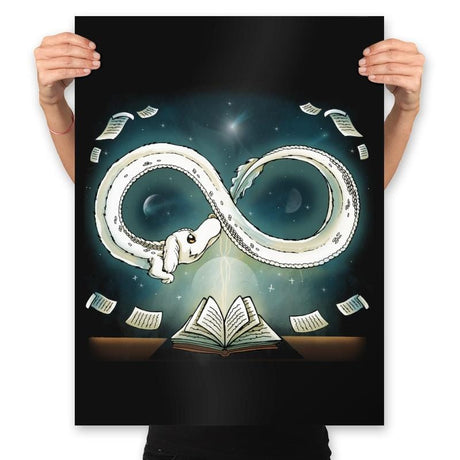 Infinity Story - Prints Posters RIPT Apparel 18x24 / Black