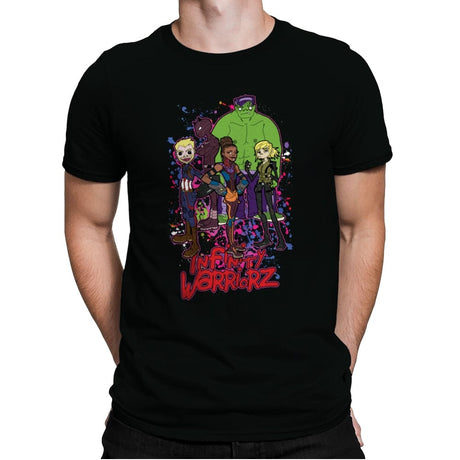 Infinity Warriorz - Mens Premium T-Shirts RIPT Apparel Small / Black