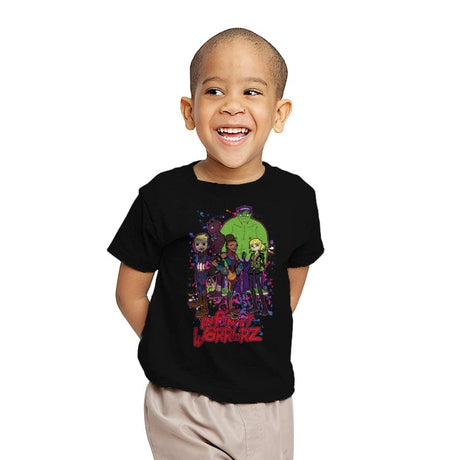 Infinity Warriorz - Youth T-Shirts RIPT Apparel X-small / Black