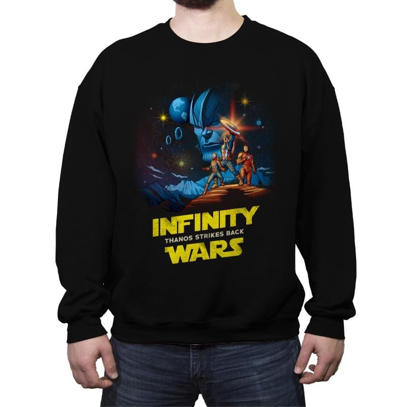 Infinity Wars - Crew Neck Sweatshirt Crew Neck Sweatshirt RIPT Apparel