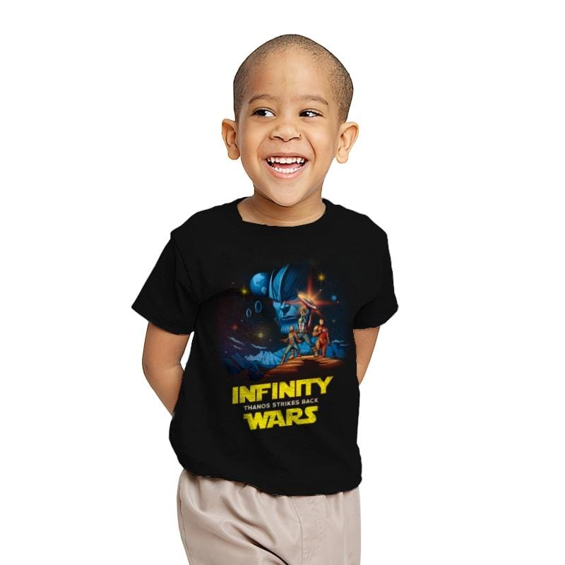 Infinity Wars - Youth T-Shirts RIPT Apparel X-small / Black