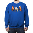 Injured Rice! - Crew Neck Sweatshirt Crew Neck Sweatshirt RIPT Apparel Small / Royal